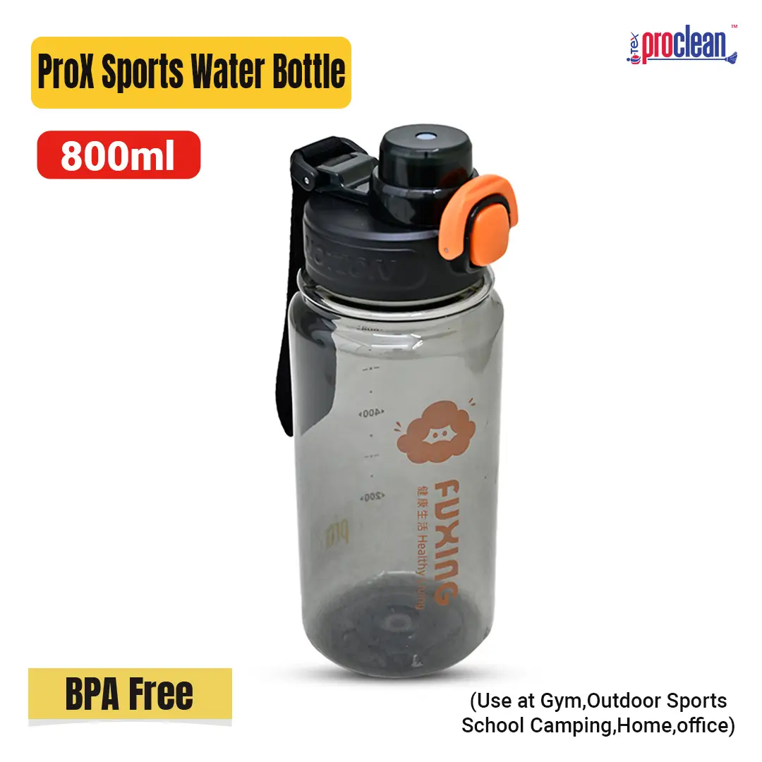 Picture of ProX Bpa-Free 800 ml Sports Cup_WB-2449  Sipping Cups for Men and Women Students Portable Simple Summer Drinking Water Bottles for Children Direct Drinking Plastic Cups.