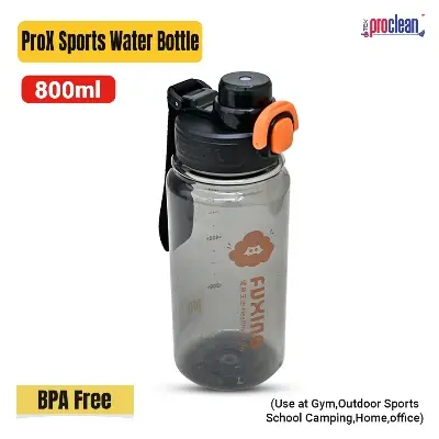 Picture of ProX Bpa-Free 800 ml Sports Cup_WB-2449  Sipping Cups for Men and Women Students Portable Simple Summer Drinking Water Bottles for Children Direct Drinking Plastic Cups.