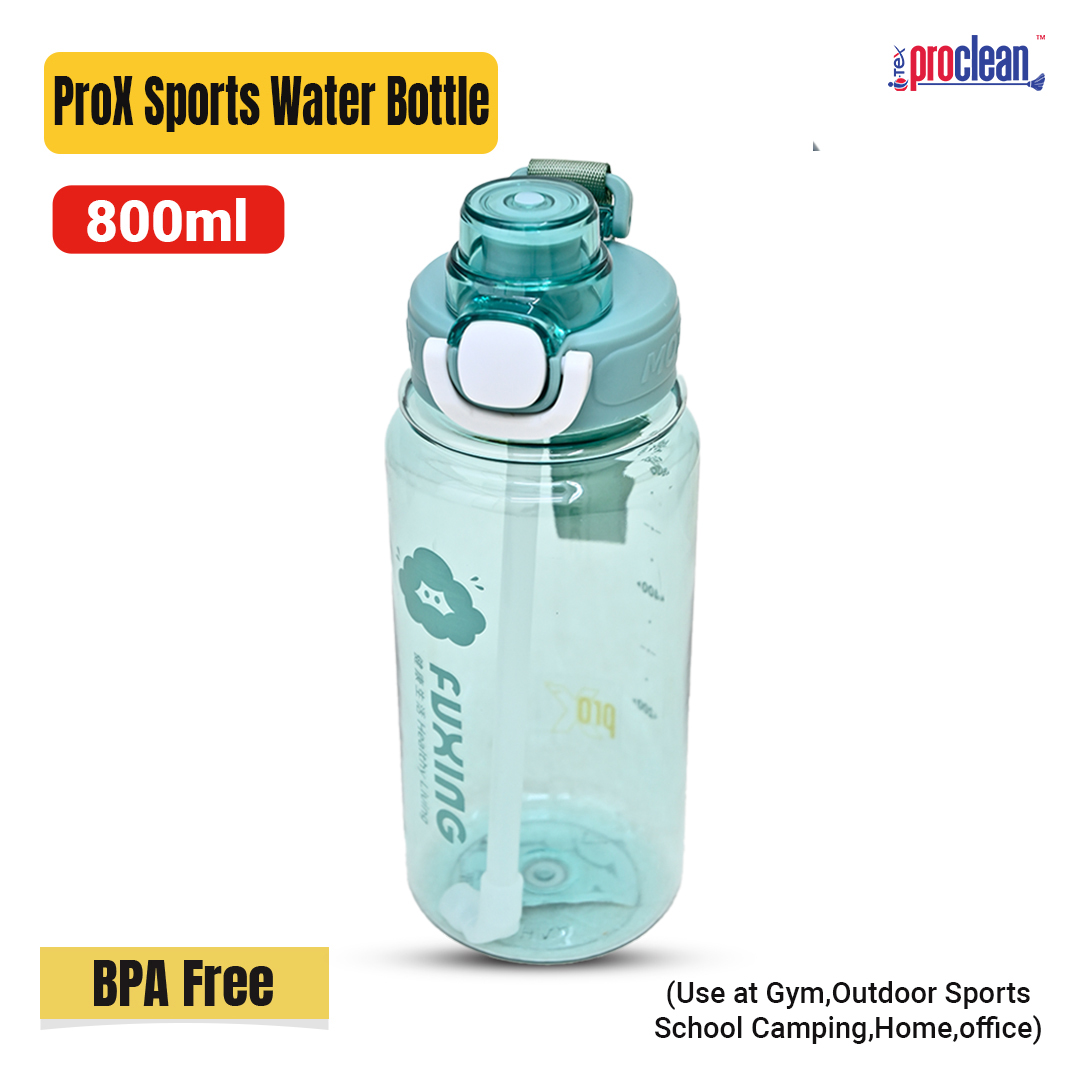 Picture of ProX Bpa-Free 800 ml Sports Cup_WB-2449  Sipping Cups for Men and Women Students Portable Simple Summer Drinking Water Bottles for Children Direct Drinking Plastic Cups.