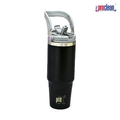 Picture of Proclean Thermos Mug 890ML CM-1718 with Handle and Straw Lid Stainless Steel Vacuum Insulated Cup, Coffee Mug for Water, Coffee or Iced Tea