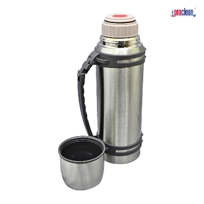 Picture of ProX Flask WB-2302 for Hot Drink Large 2L Thermal Flask Vacuum Insulated, Thermal Flask Keeps (Hot:10-12+h) | (Cold:16-18+h), Stainless Steel Flasks for Hot and Cold Drinks, BPA-Free, 100% Leak-proof. Bottle Large Capacity with Strap for Outdoor Travel.