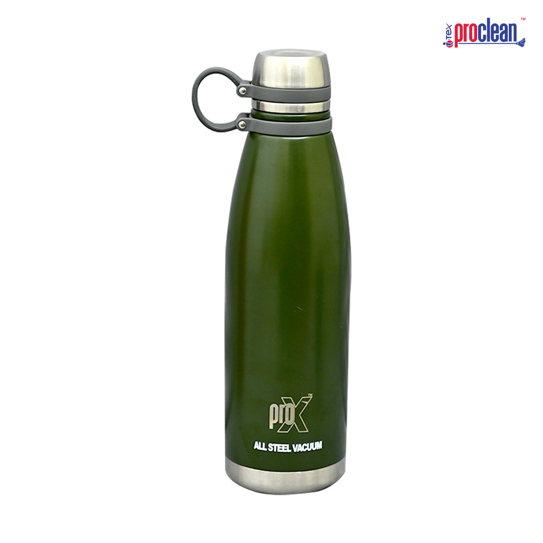 Picture of ProX Vacuum Insulated Stainless Steel Water Bottle WB_2272  (1100ml)- Vacuum Insulated Metal Water Bottle -  Standard Mouth Flask - BPA Free -  Straw Water Bottle for Gym, Travel, Sports