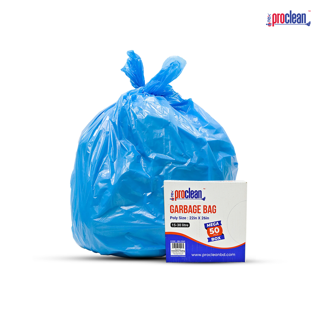 Picture of Proclean Garbage Bag (15-30 Liters) GB-2265  Use for Hospital Waste Disposal, Soiled Linen Bag, Laundry Bag, Trash Liner, Sanitary Storage