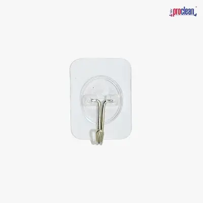 Picture of Adhesive Hooks_WH-2227 (Set of 6 Pcs) for Hanging Heavy Weights - Bathroom & Kitchen - Waterproof Clear Hooks, Kitchen Accessories, and More - No Drilling Required - Great Choice for Your Home Improvement