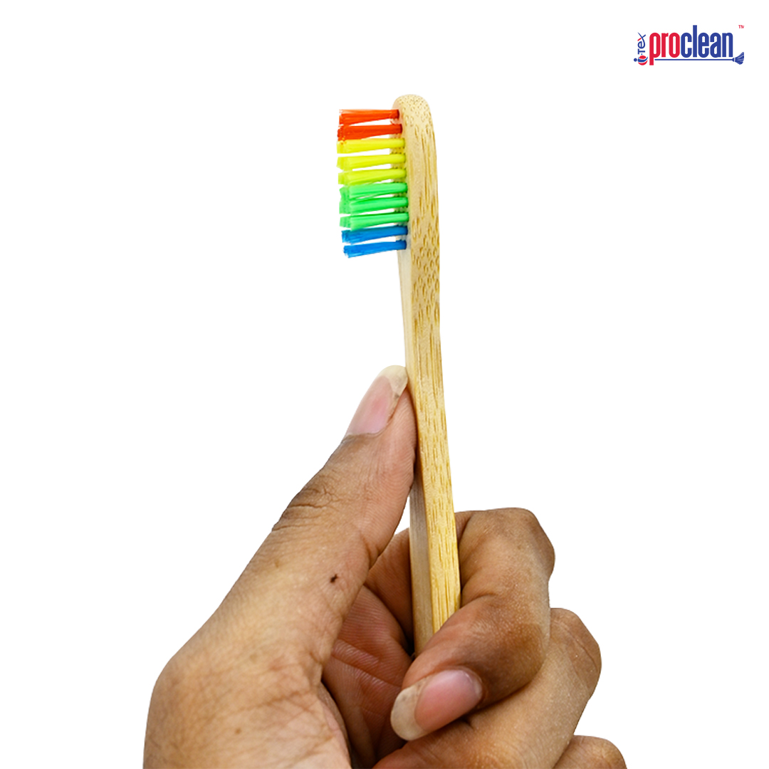 Picture of Proclean Ultra Soft Bamboo Colorful Toothbrush Oral Care Wooden Tooth Brush Oral Hygiene _AB-2043