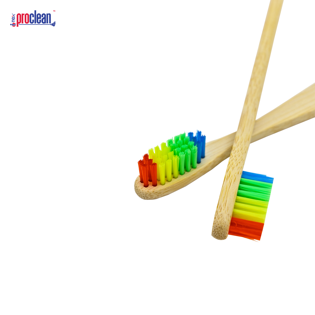 Picture of Proclean Ultra Soft Bamboo Colorful Toothbrush Oral Care Wooden Tooth Brush Oral Hygiene _AB-2043