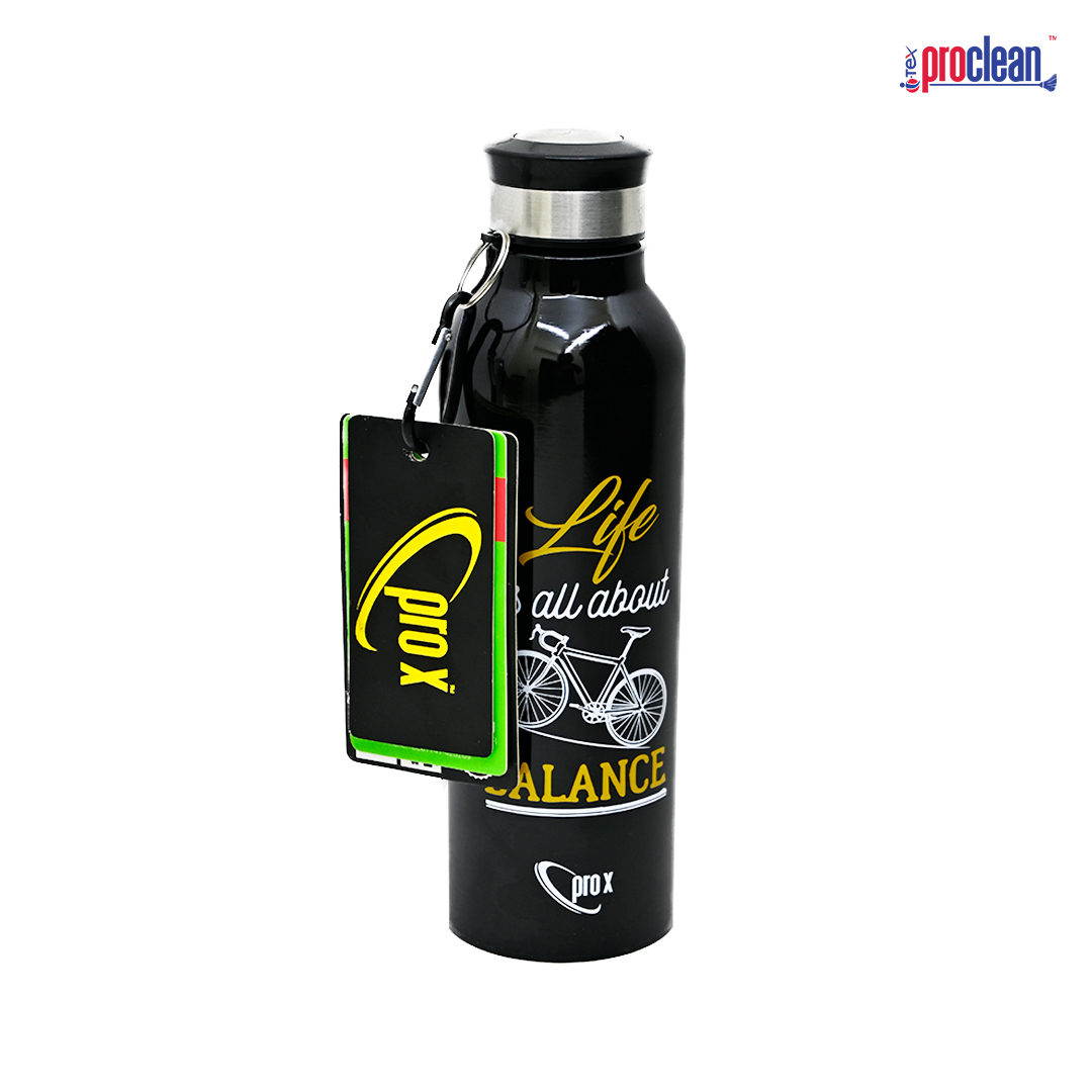 Picture of Proclean Stainless Steel Vacuum Insulated (750ml)Single Layer Non Thermal Printed Water Bottle_WB-2197