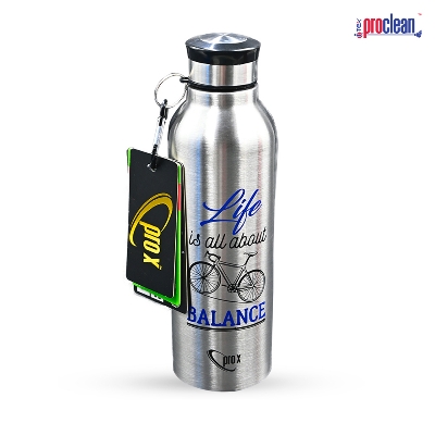Picture of Proclean Stainless Steel Vacuum Insulated (750ml)Single Layer Non Thermal Printed Water Bottle_WB-2197