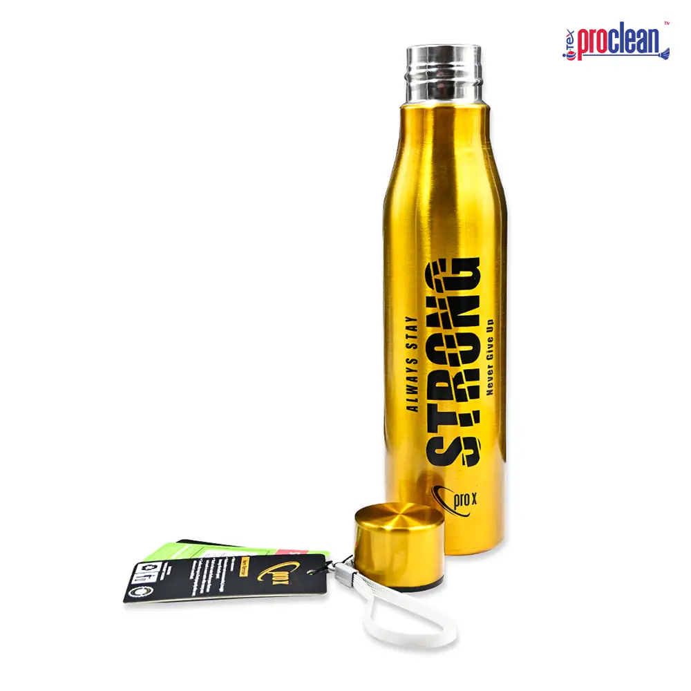 Picture of Proclean Stainless Steel Vacuum Insulated Cola Shape (1000ml)Single Layer SS Non Thermal Printed Water Bottle_WB-2159