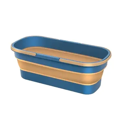 Picture of Proclean Household Mop Bucket MB-9814_ Folding Cleaning Foldable Bucket with Handle for House Cleaning. Collapsible Bucket, Cleaning Bucket Mop Buckets for Household