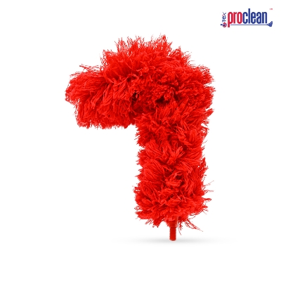 Picture of Proclean Telescopic Microfiber Feather Duster LD-1909, Extendable Duster Washable, Flexible Head for Cleaning Fans, Blinds, Cobwebs, Cars Wet or Dry Use