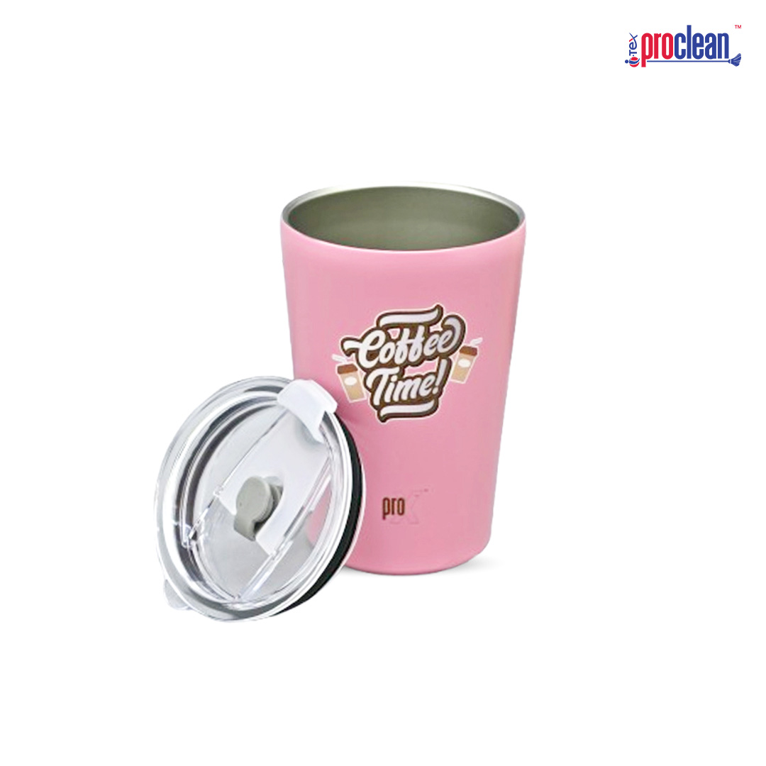 Picture of ProX stainless steel vacuum insulated coffee thermos mug CM-1640 , small drinking chilly bottle coffee thermos mug eco friendly, Stainless Steel Vacuum Thermal Mug Insulated Cup