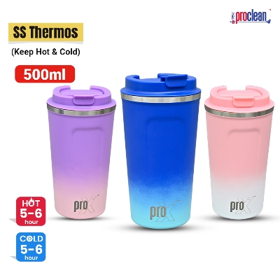Picture of Proclean Coffee Mug¬_CM-1732 , 500 ml Thermal Mug Coffee, Leak-Proof Stainless Steel Travel Mug Coffee Thermal Mug Ideal for Heat and Cold.