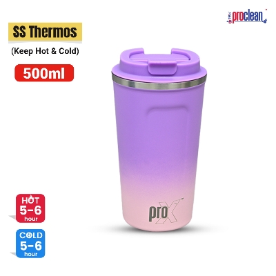 Picture of Proclean Coffee Mug¬_CM-1732 , 500 ml Thermal Mug Coffee, Leak-Proof Stainless Steel Travel Mug Coffee Thermal Mug Ideal for Heat and Cold.