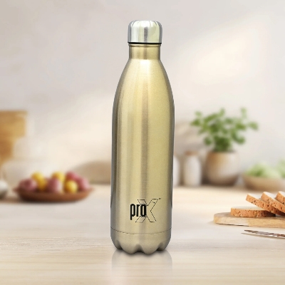 Picture of Proclean Stainless Steel Vacuum Insulated Cola Shape (1000ml) Thermos Sunshine Water Bottle_ WB-1671
