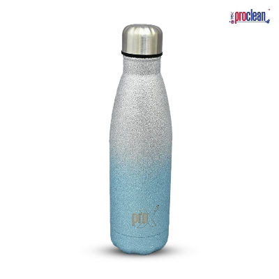Picture of ProX Vacuum Insulated Stainless Steel Water Bottle WB-1657 ( 500ml )- Vacuum Insulated Metal Water Bottle - Standard Mouth Flask - BPA Free - Straw Water Bottle for Gym, Travel, Sports