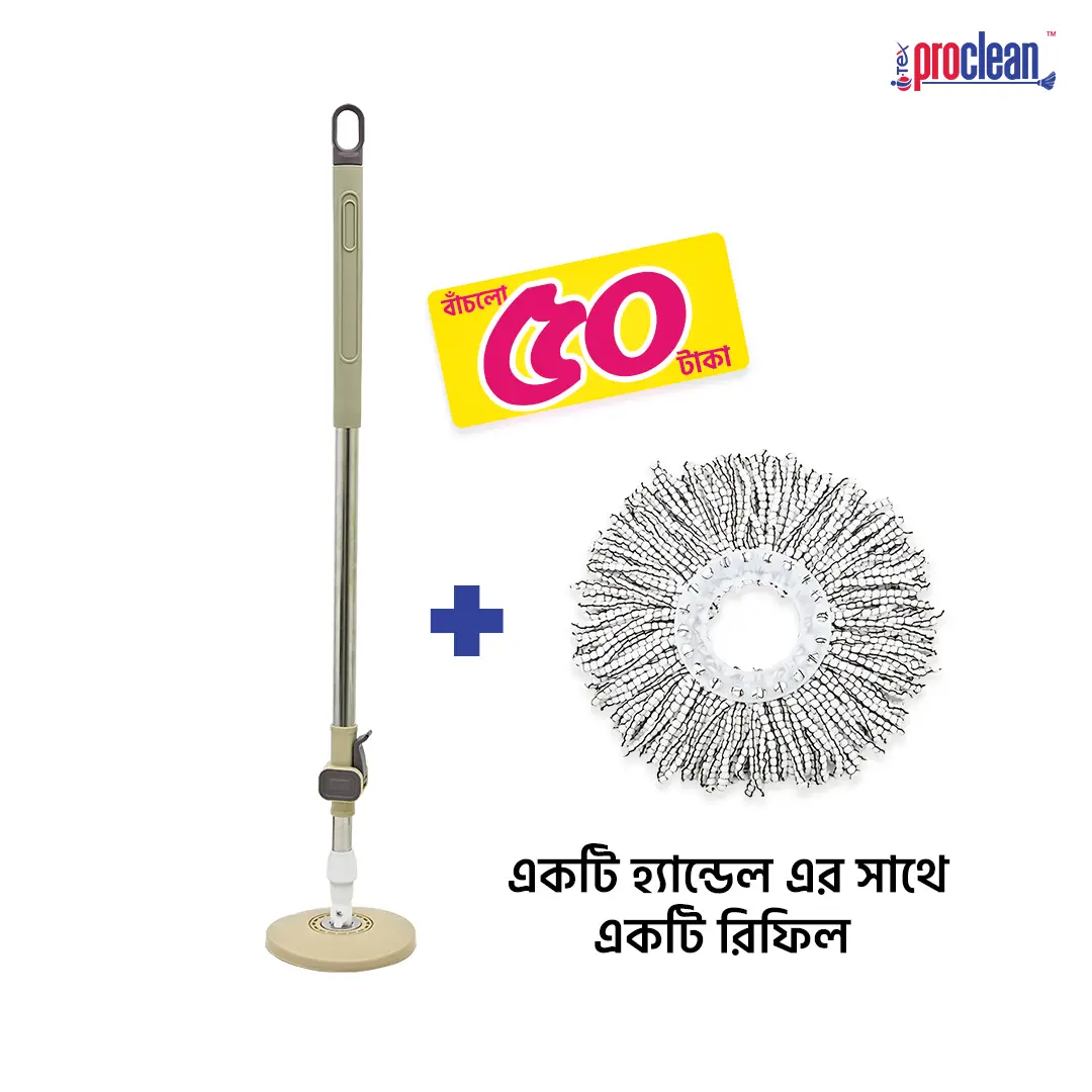 Picture of Proclean Premium Spin Mop Handle with Refill_MH-0940-R(C)