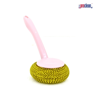 Picture of Silver Gold Scourer With Handle_SS-0971_3 pcs pack