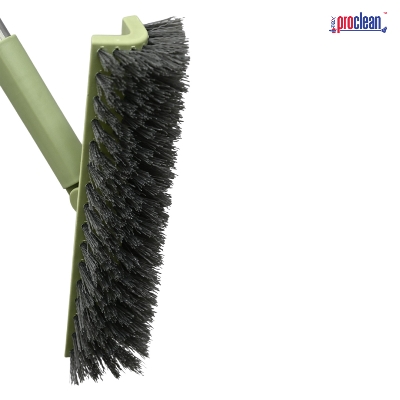 Picture of Proclean Floor Scrubbing Brush_FB-1145, Cleaning Bathroom Floor Brush, Wall Corner Split Brush, Multifunctional Floor Brush with Long Handle