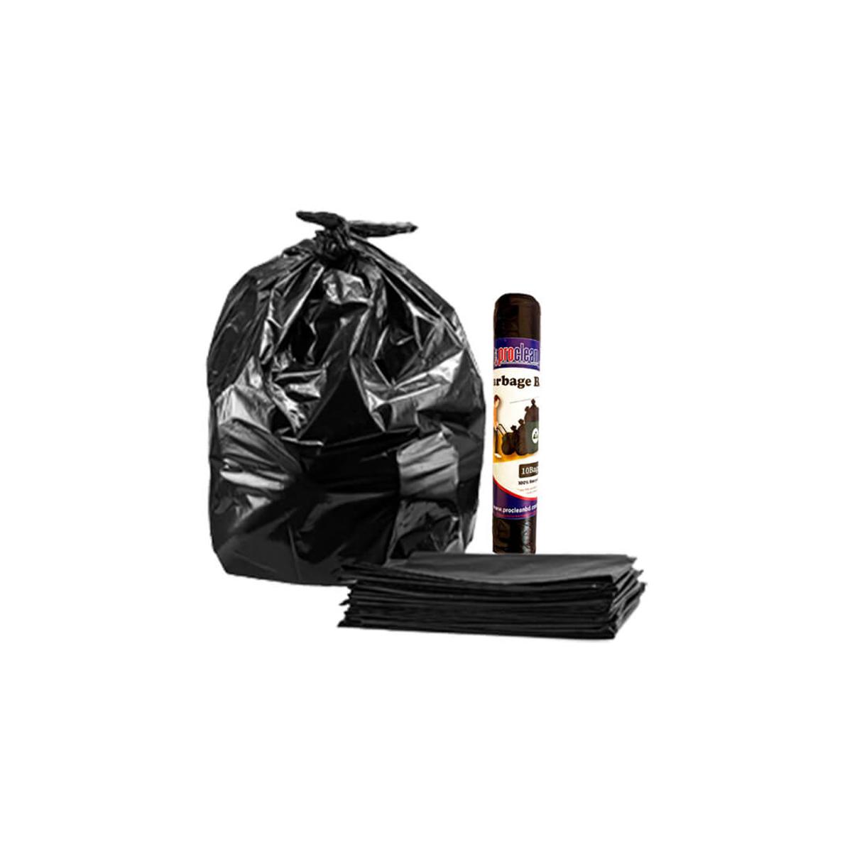 Picture of Proclean  Household Garbage Bag Silk, Plastic , 80L Black Trash Bags_GB-1411