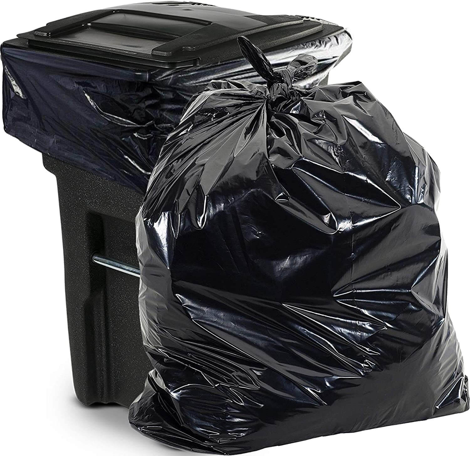 Picture of Proclean  Household Garbage Bag Silk, Plastic , 80L Black Trash Bags_GB-1411