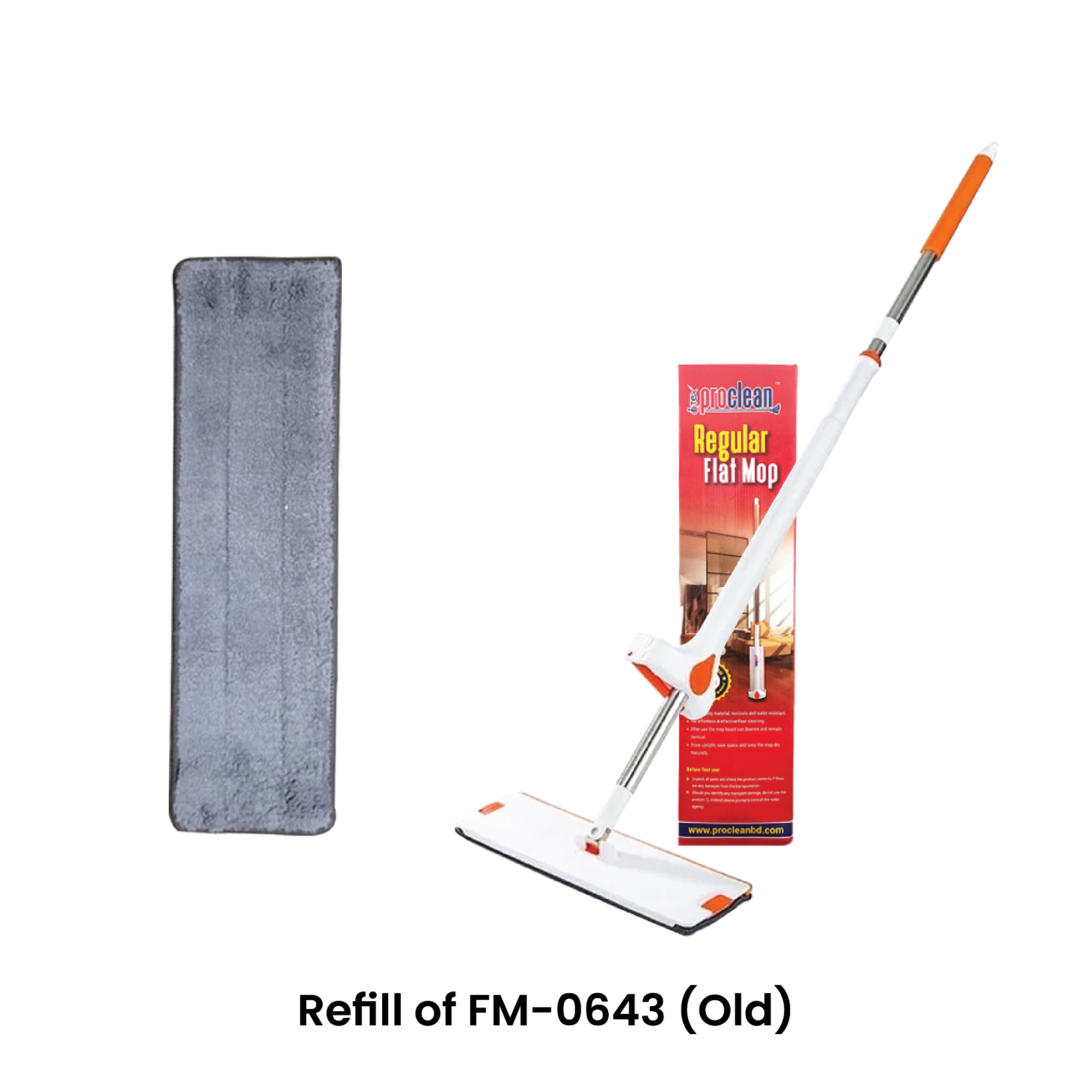 Picture of Microfiber Flat Mop Refill_1 PCS_FM-0643-R