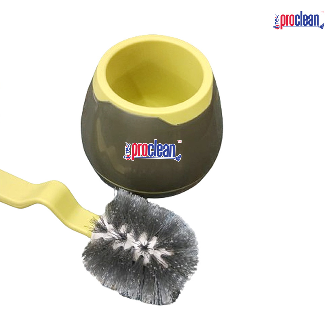 Picture of Proclean Regular Bowl Brush With Poly Fibers, Curved Head for Cleaning Under Rims, Comfort Grip, Easy To Clean TB_0681