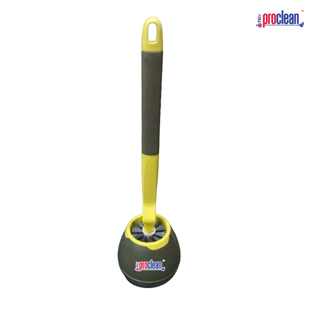 Picture of Proclean Regular Bowl Brush With Poly Fibers, Curved Head for Cleaning Under Rims, Comfort Grip, Easy To Clean TB_0681