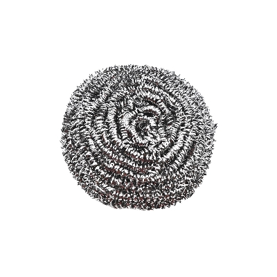Picture of Stainless Steel Dish Scourers SS-0148-8 (08 PCS Pack 20g) - Scouring Pad, Pot Scrubber, Stainless Steel Scrubber, Steel Wool Scrubber, Metal Sponge