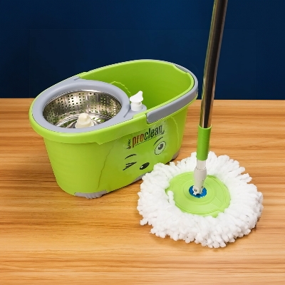 Picture of Microfiber 360 Degree Regular Rotary/Spin Mop Floor Cleaning Mop_RM-9623