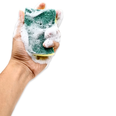 Picture of Two Way Scouring Sponge_12 Pcs Pack_SSP-9944