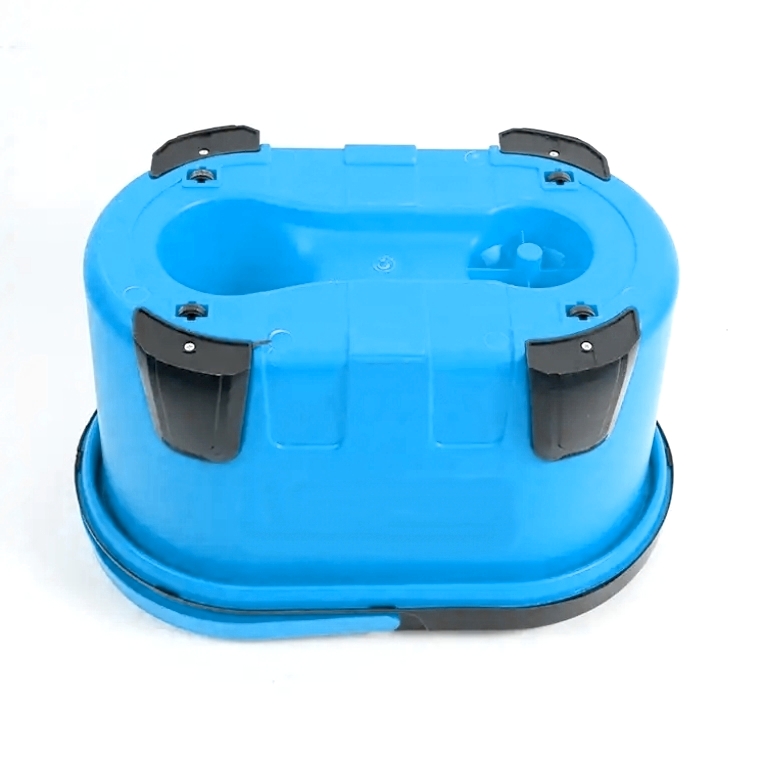 Picture of Stainless Steel 360 Spin Mop & Bucket Floor Cleaning System Included Easy Press Handle with 1 Microfiber Mop Heads_RM-0032