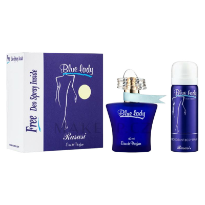 Picture of Blue Lady Perfume EDP with Free Deo Spray 40 ml for Women