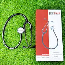 Picture of Procare Classic Stainless Steel Stethoscope -Black