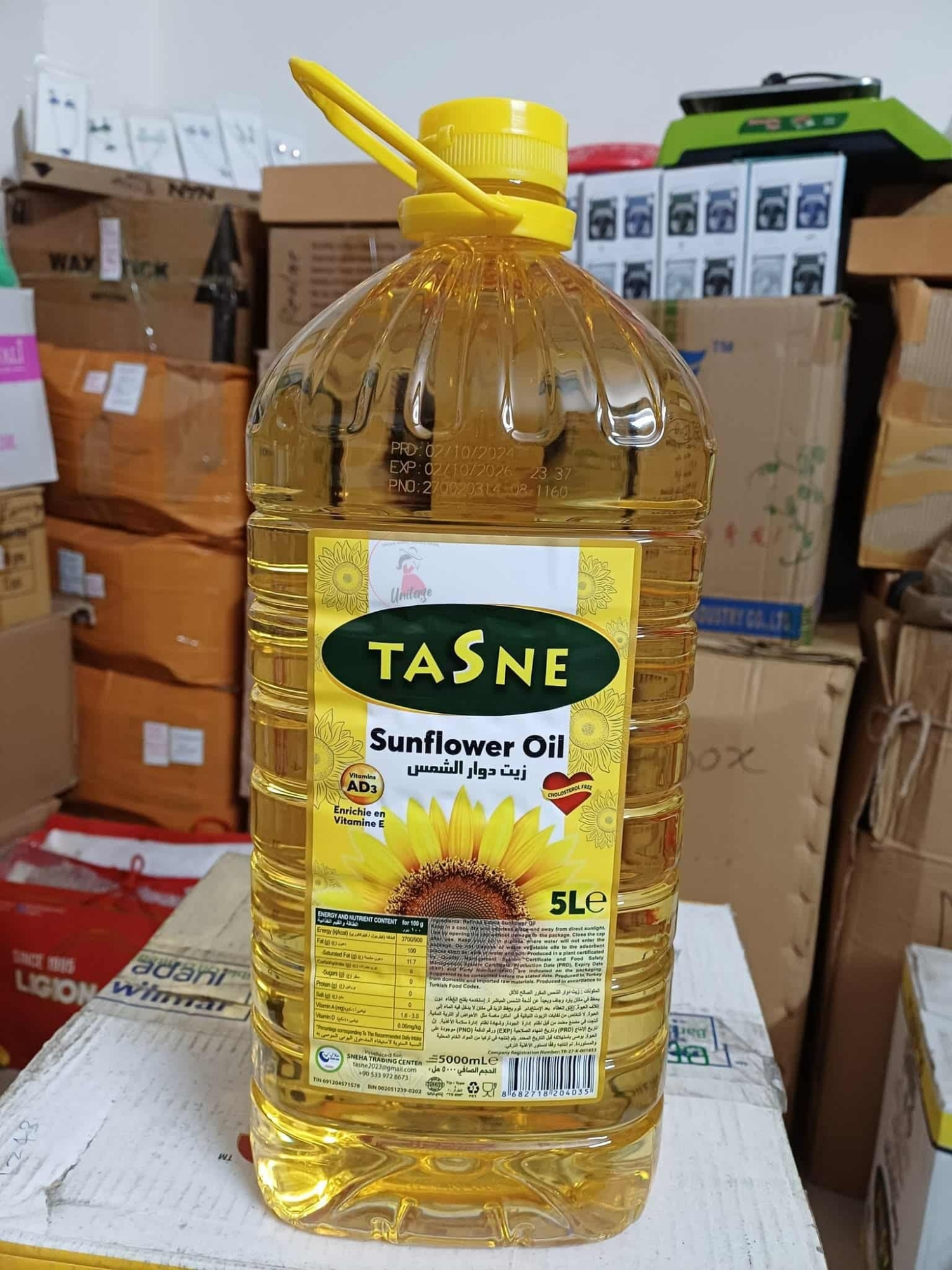 Picture of TASNE Sunflower Oil 5 ltr From Trukey