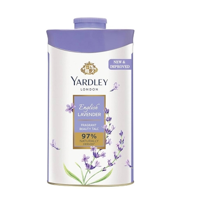 Picture of International England product Yardley English LAVENDER talcum powder used for male/ female/ baby - 250 GM