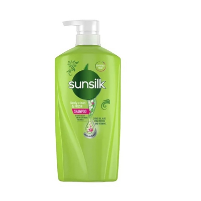 Picture of International Thailand product hair care product Sunsilks shampoo Lively clean and fresh used for male/ female - 625 ml