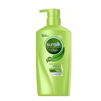 Picture of International Thailand product hair care product Sunsilkse shampoo Lively clean and fresh used for male/ female - 625 ml