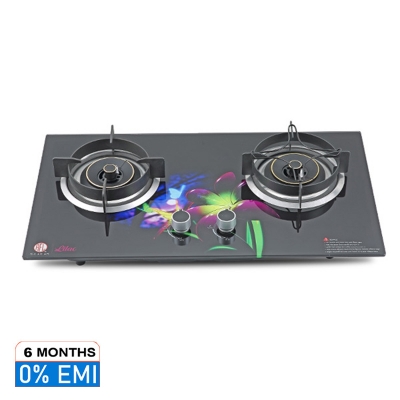 Picture of RFL Built In Double HOB Double Gas Stove LILAC (Cylinder Gas)