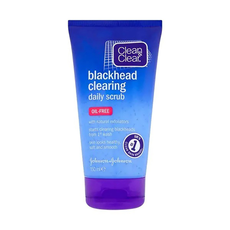 Picture of International France Product Sold out Clean & Clear Blackhead Clearing Daily Scrub (150 ml)
