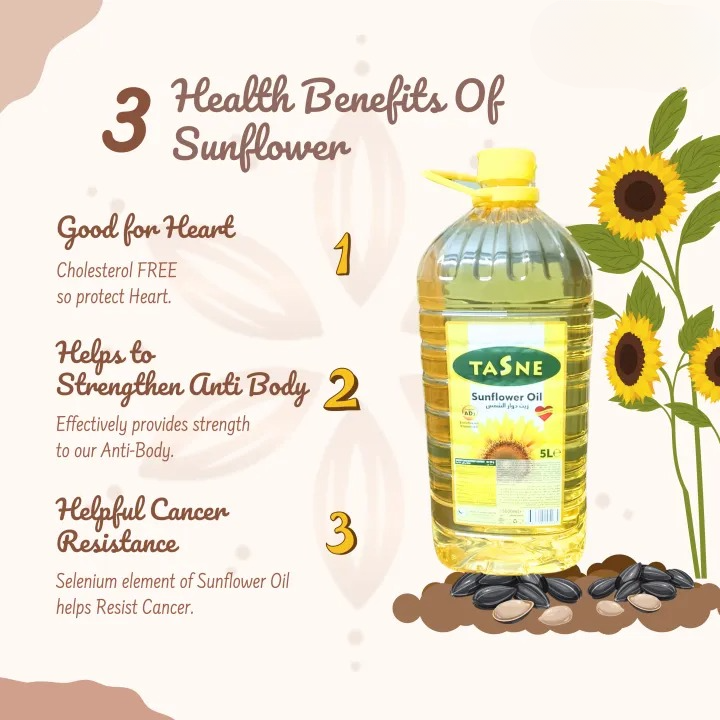 Picture of TASNE Sunflower Oil 5 ltr From Trukey