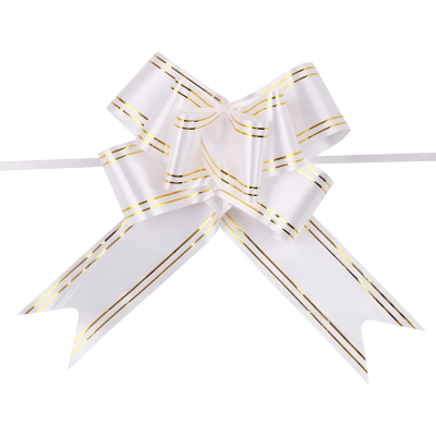 Pull Flower Ribbon Bow – Perfect for Present Boxes, Party, Anniversary & Festival Gift Wrapping (Pack of 10 Pcs)