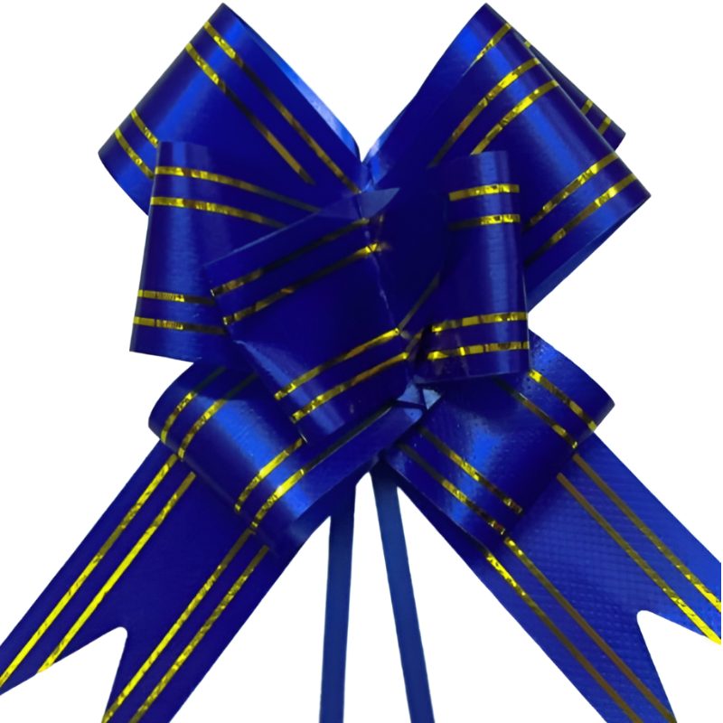 Pull Flower Ribbon Bow – Perfect for Present Boxes, Party, Anniversary & Festival Gift Wrapping (Pack of 10 Pcs)