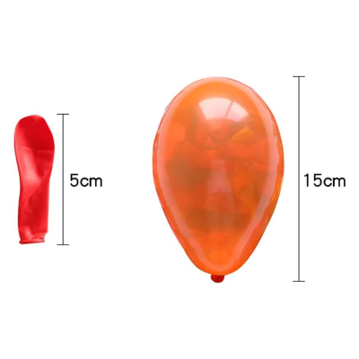 Mini Balloons – Multicolor Water Balloons for Kids, Birthday & Fun Events (Pack of 100 Pcs)