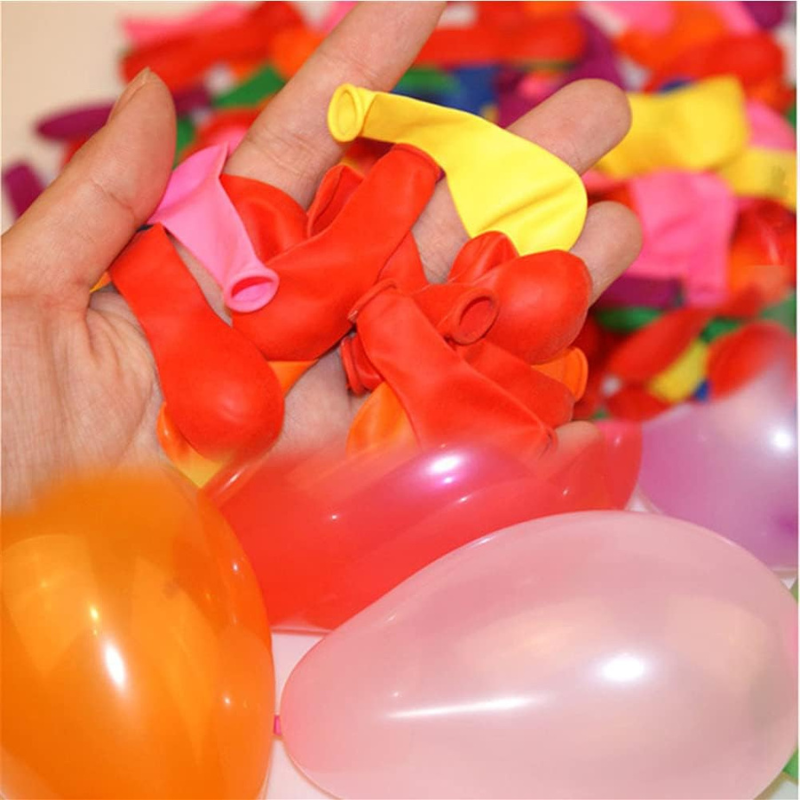 Mini Balloons – Multicolor Water Balloons for Kids, Birthday & Fun Events (Pack of 100 Pcs)