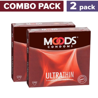 Picture of Moods Ultra Thin Condom  2s Combo Pack 6pcs