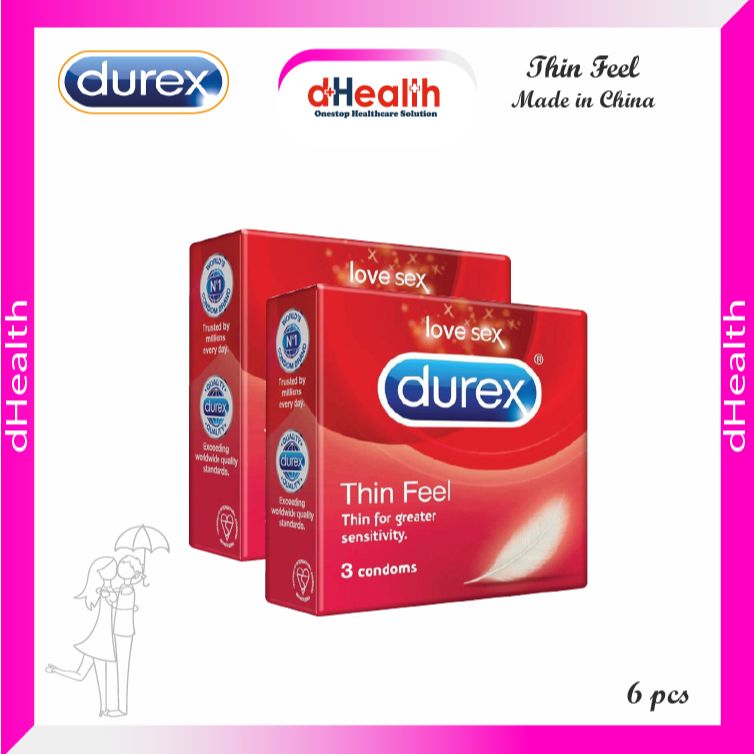 Picture of Durex Thin Feel Condom - Combo Pack - 3x2= 6 pcs