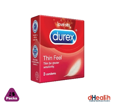 Picture of Durex Thin Feel Condom - Combo Pack - 3x2= 6 pcs