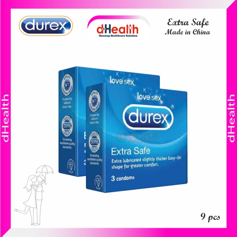 Picture of Durex Extra Safe Condom 2s Combo Pack (3x2) = 6pcs