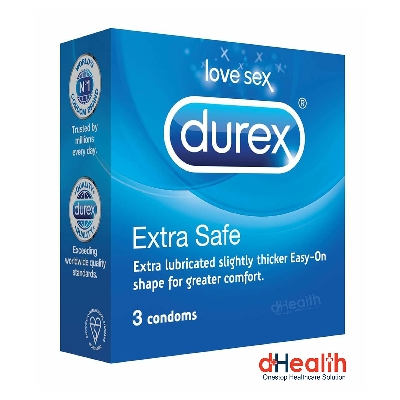 Picture of Durex Extra Safe Condom 3,s Combo (3x3)= 9pcs